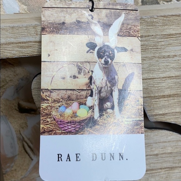 RAE DUNN Happy Easter Cutout Sign Wall Plaque - Picture 2 of 9